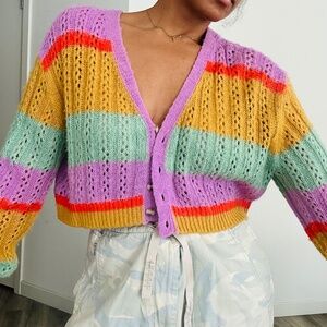 Urban Outfitter cropped knit cardigan